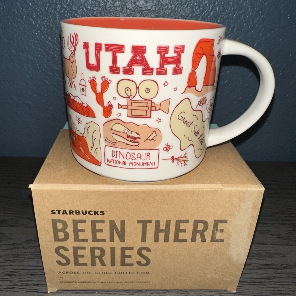 Starbucks UTAH Been There Series BTS Collectors Mug 14oz Brand New In Box W/ SKU